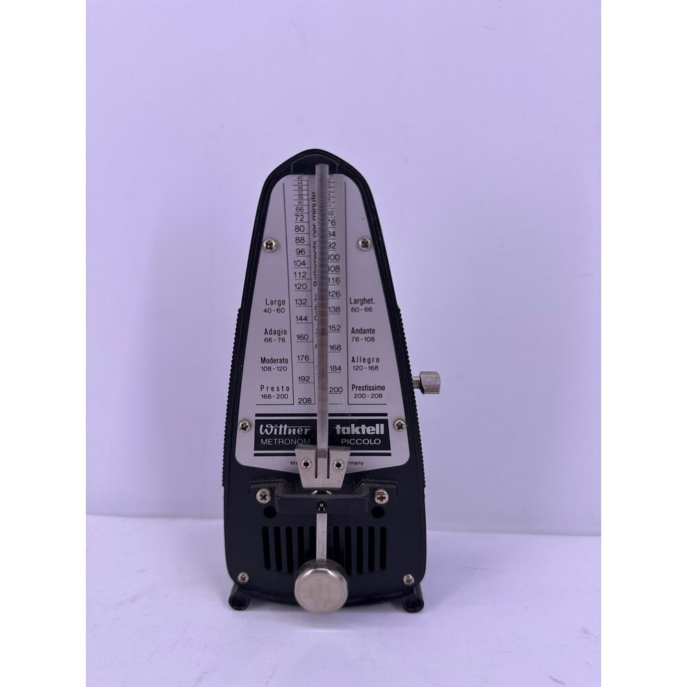 Willner Takell Piccolo Metronome Black Silver Works Amazing